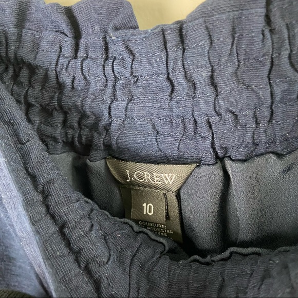 J. Crew Dark Blue Paperbag Skirt - Picture 3 of 4